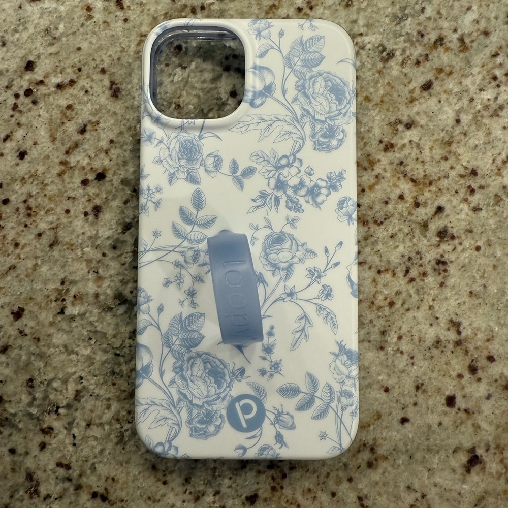 Loopy Case Blue Toile